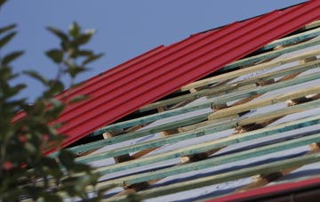 Low Greenside corrugated roofing costs